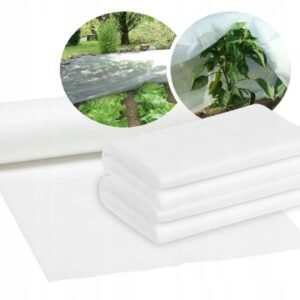 F & R Gartenvlies zur Abdeckung von Gemüsebeeten 21 g/m² I Gartenvlies wasserdurchlässig I Pflanzenvlies I Frostschutz Pflanzen Winter I Vlies Frostschutz I Pflanzenschutzfolie I 3,2 m x 20 m
