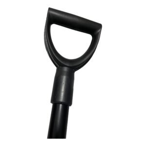 F & R Drainagespaten mit D-Griff, Spaten für Drainage- und Pflanzarbeiten, Bauspaten, Kabelspaten, Kanalspaten, Metallgriff mit Gummischutz, 127 cm Länge - Image 4